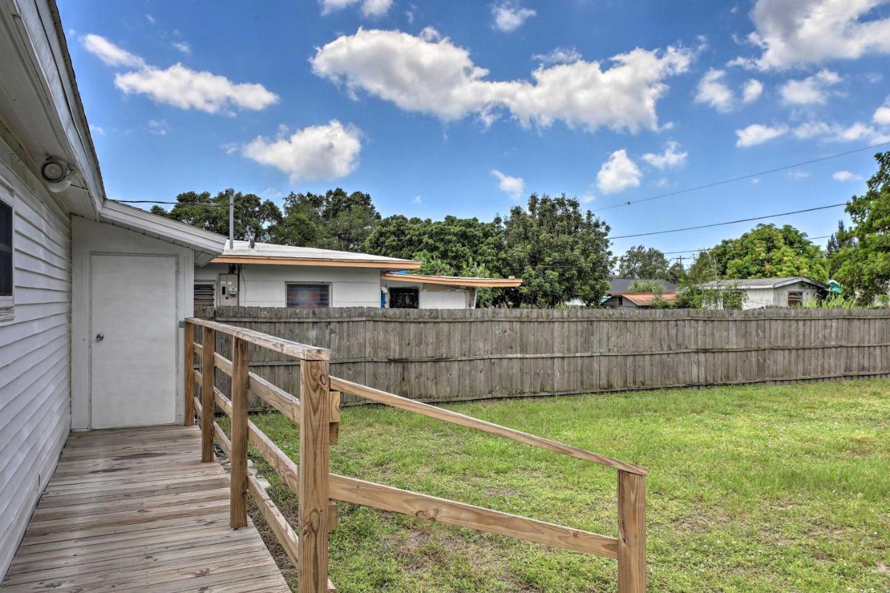 Central Sarasota Home 8 Mi To Siesta Key! מראה חיצוני תמונה