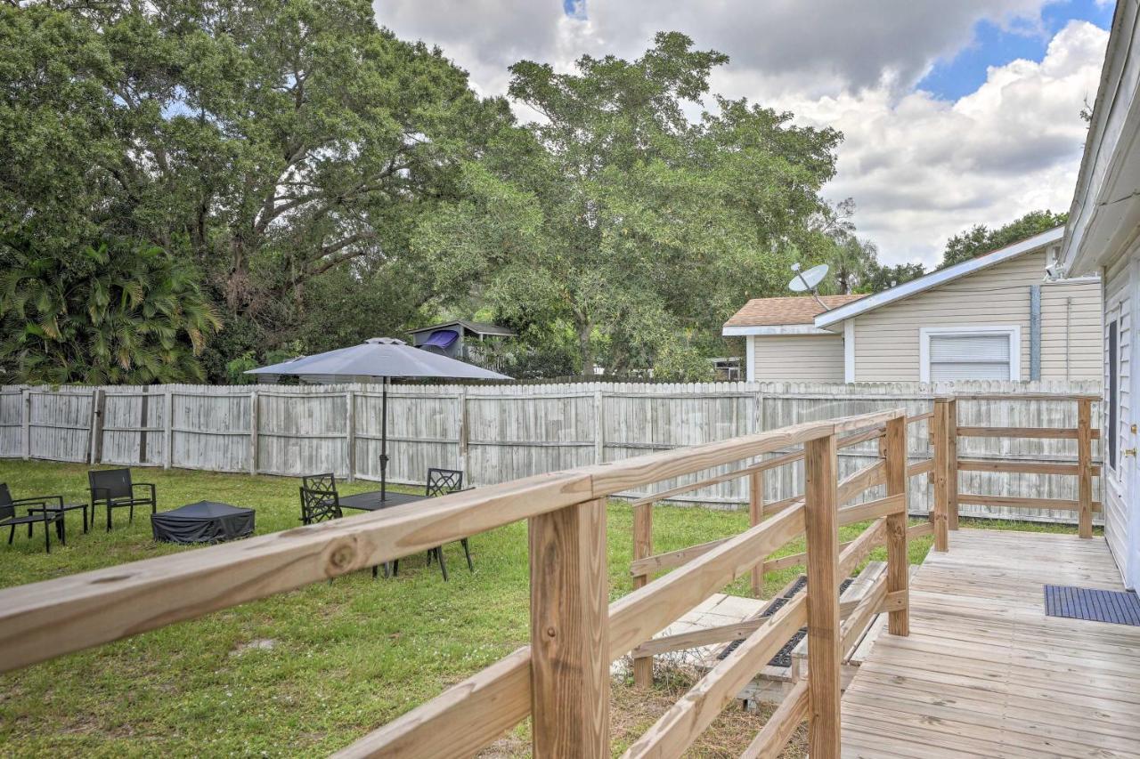 Central Sarasota Home 8 Mi To Siesta Key! מראה חיצוני תמונה